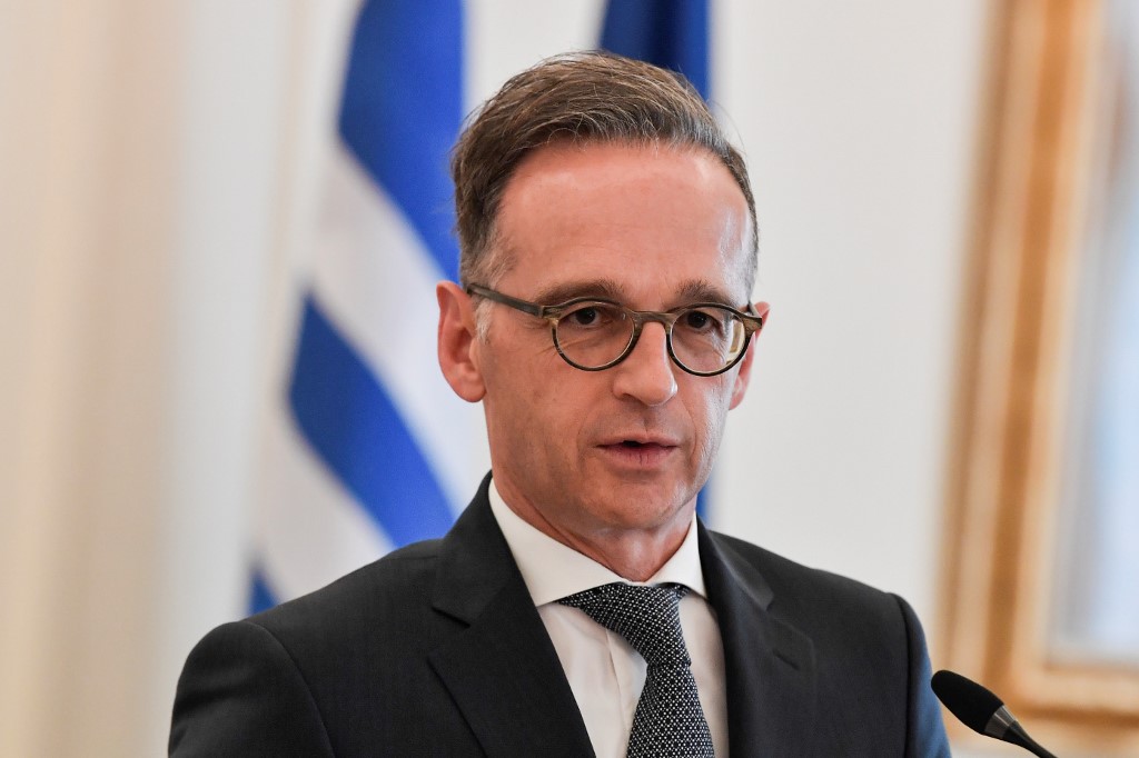德國外交部長馬斯(Heiko Maas)。 (AFP)