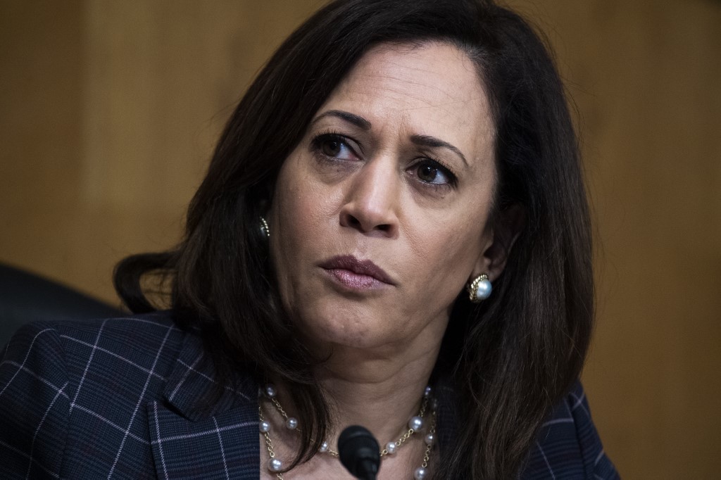 美國民主黨籍加州聯邦參議員賀錦麗(Kamala Harris) (AFP)