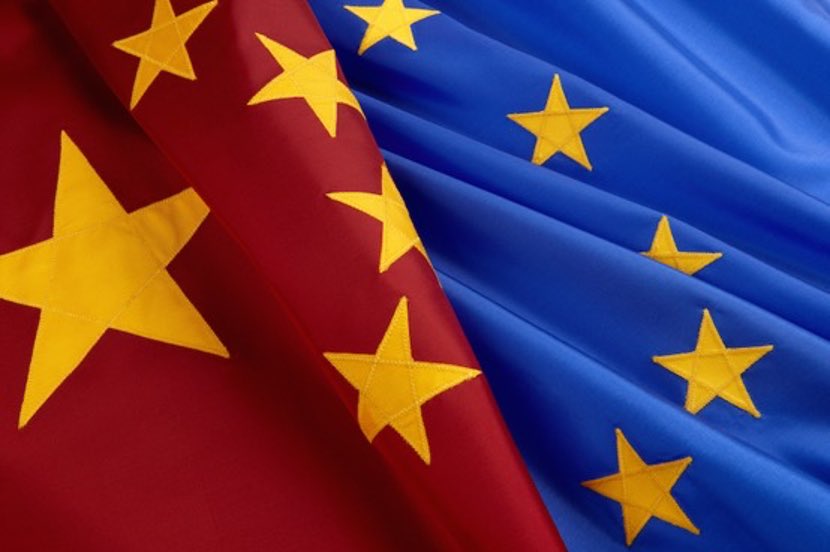 路透社18日引述官員和外交人員消息報導，歐盟和中國預定在2020年底前達成一項投資協定，這將使歐洲公司在經過長達6年的談判後，有更大的機會進入中國市場。 (圖:EU推特)