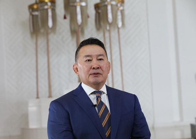 蒙古總統巴特圖勒嘎。(圖：百度)