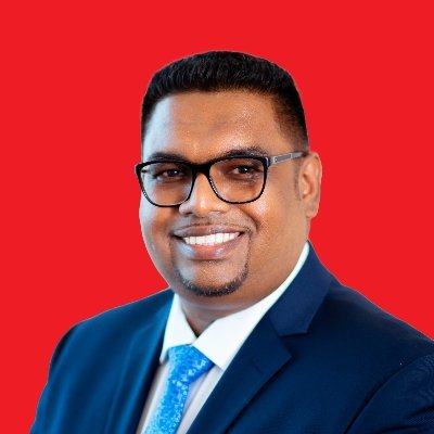 蓋亞那反對派候選人阿里(Irfaan Ali)贏得總統大選。(推特)
