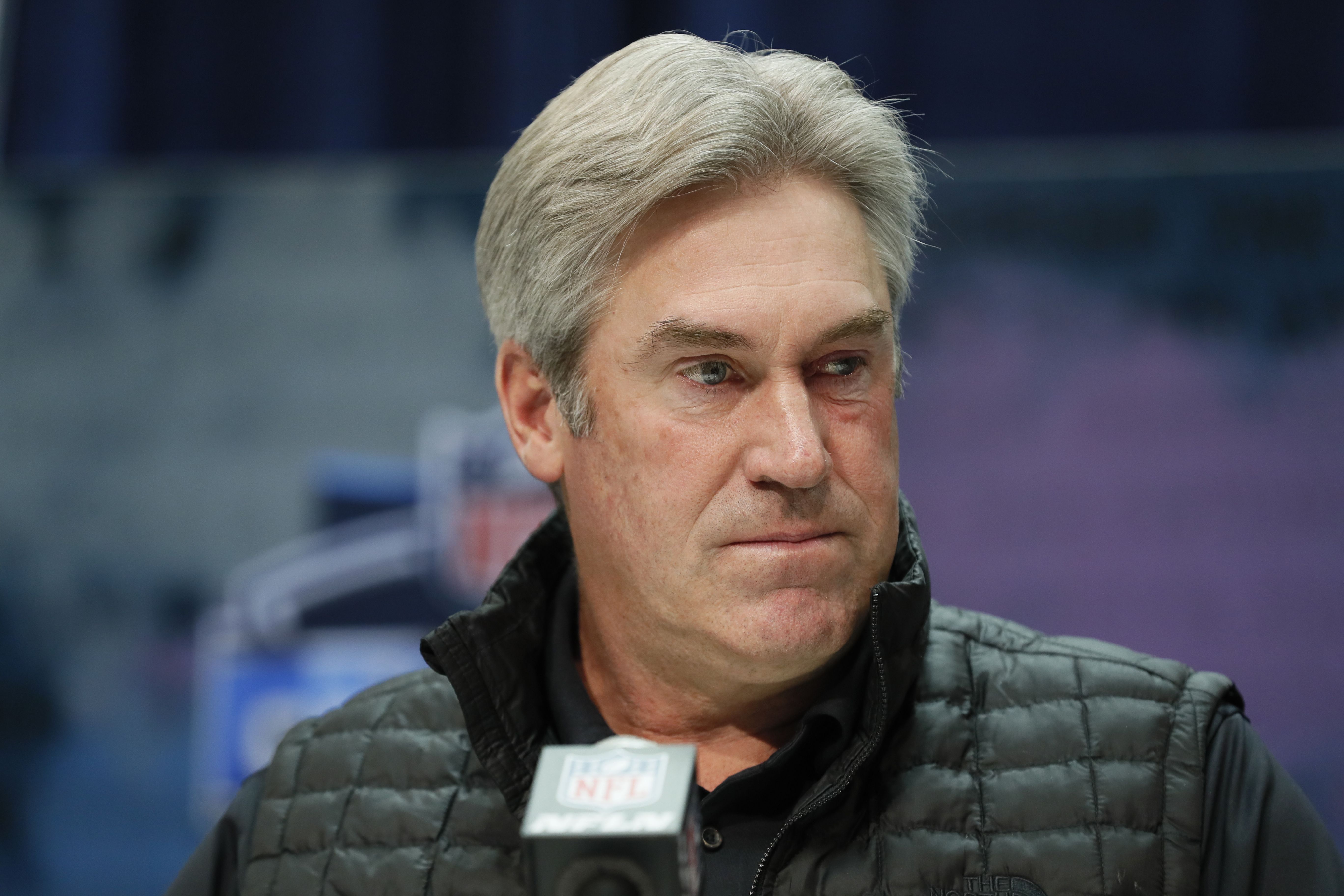 美式足球聯盟(NFL)費城老鷹(Philadelphia Eagles)總教練皮德森(Doug Pederson) (美聯社/達志影像)
