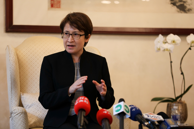 駐美代表蕭美琴。(圖:中央社檔案照片)