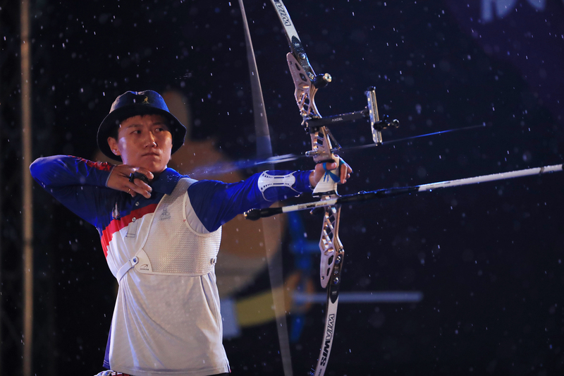 台灣女子射箭好手雷千瑩（圖）將出征東京奧運。（資料照片／中央社）