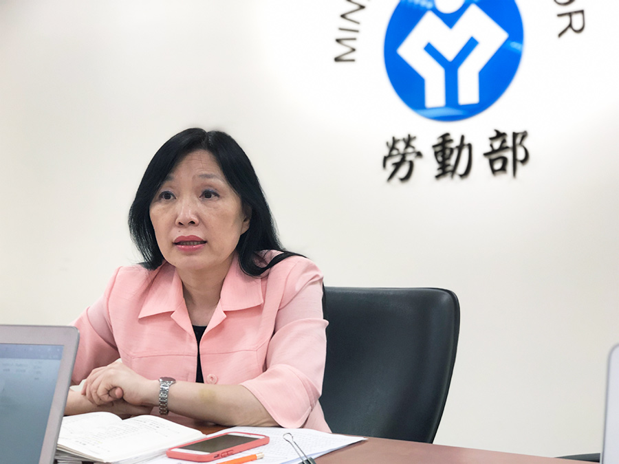 勞動部勞動條件司司長謝倩蒨。（資料照片/楊文君 攝）