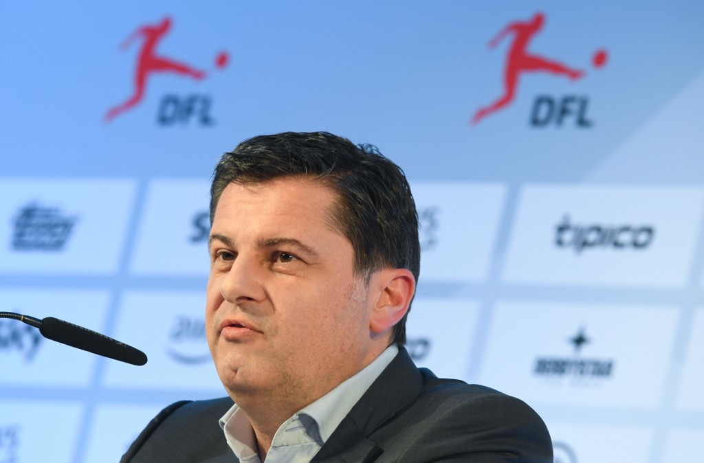 德國足球聯盟執行長塞費德(Christian Seifert)。 (AFP)