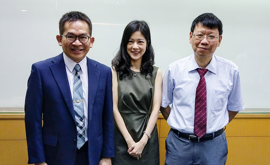 陽明大學與中山大學合作，透過跨國大數據找尋預測武漢肺炎死亡率的相關指標。(陳國維 攝)