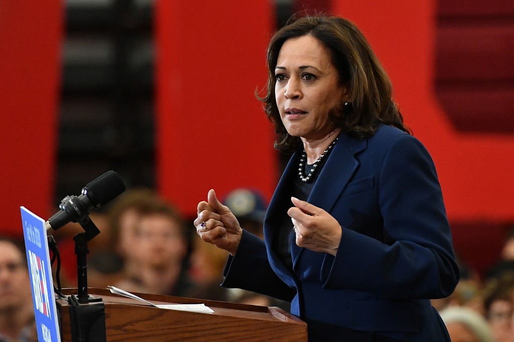 美國加州聯邦參議員賀錦麗(Kamala Harris)。 (AFP)