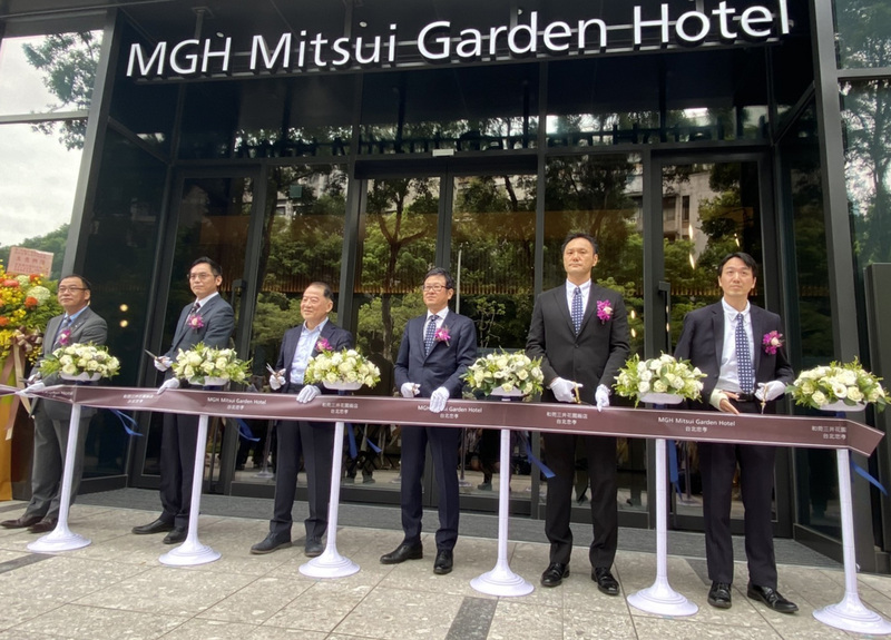 號稱結合了台灣魅力與日本品質的「和苑三井花園飯店」在18日於台北熱鬧開幕。(圖：中央社)
