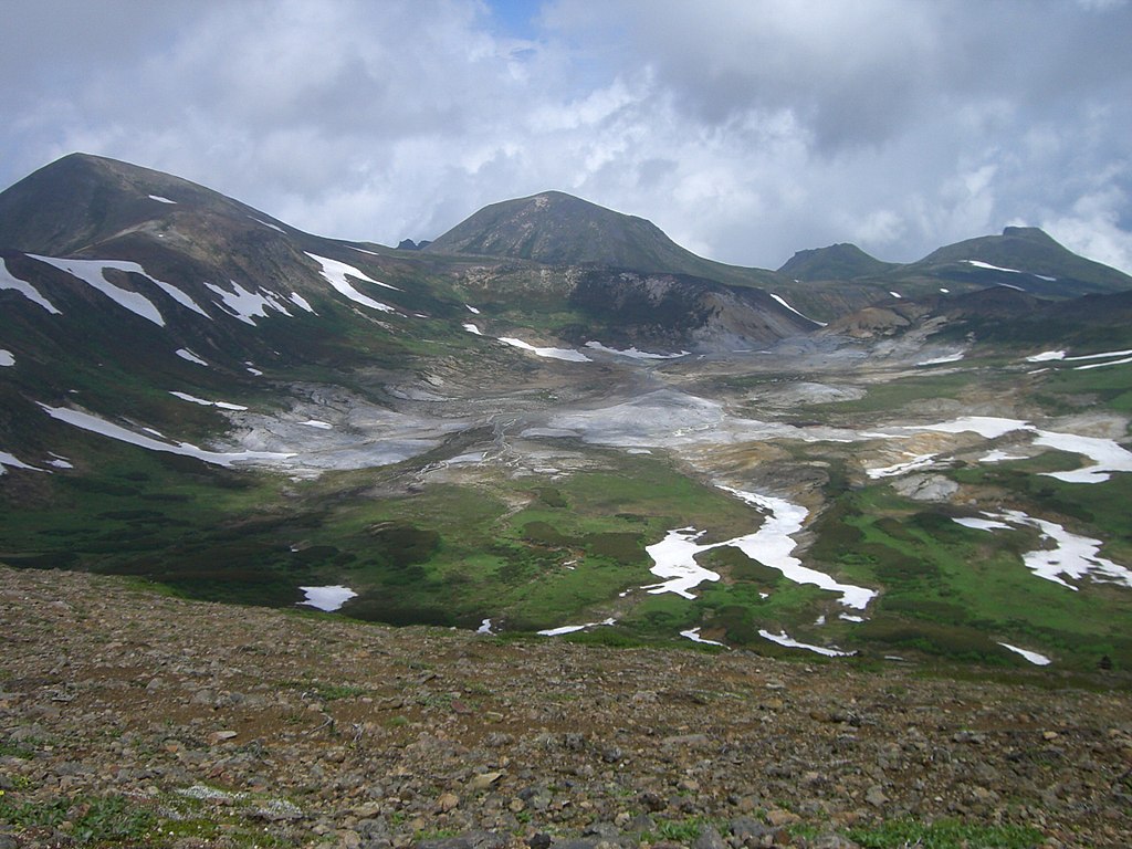 位於北海道上川町的大雪山火山口。（維基百科/CC BY-SA 3.0）