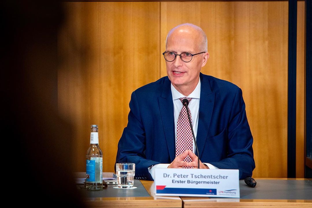 漢堡市長茨恩雀爾(Peter Tschentscher)。 (圖:IG)