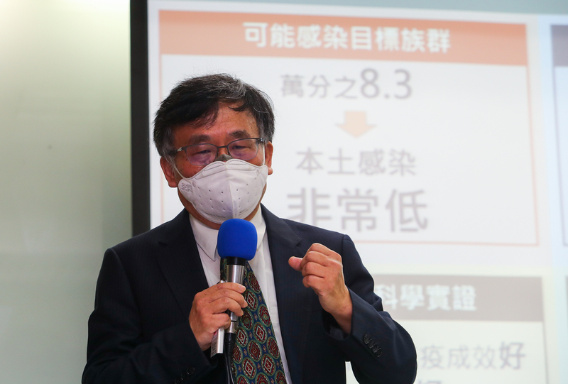 台大公衛學院27日公布彰化2019冠狀病毒疾病（COVID-19，俗稱武漢肺炎）血清抗體研究初步研究成果，台大公衛教授陳秀熙（圖）表示，高風險者陽性率僅萬分之8.3，全世界沒有一個國家可以證明這麼低，因為必須要有科學證據，此研究也證實防疫成效。(圖:中央社)