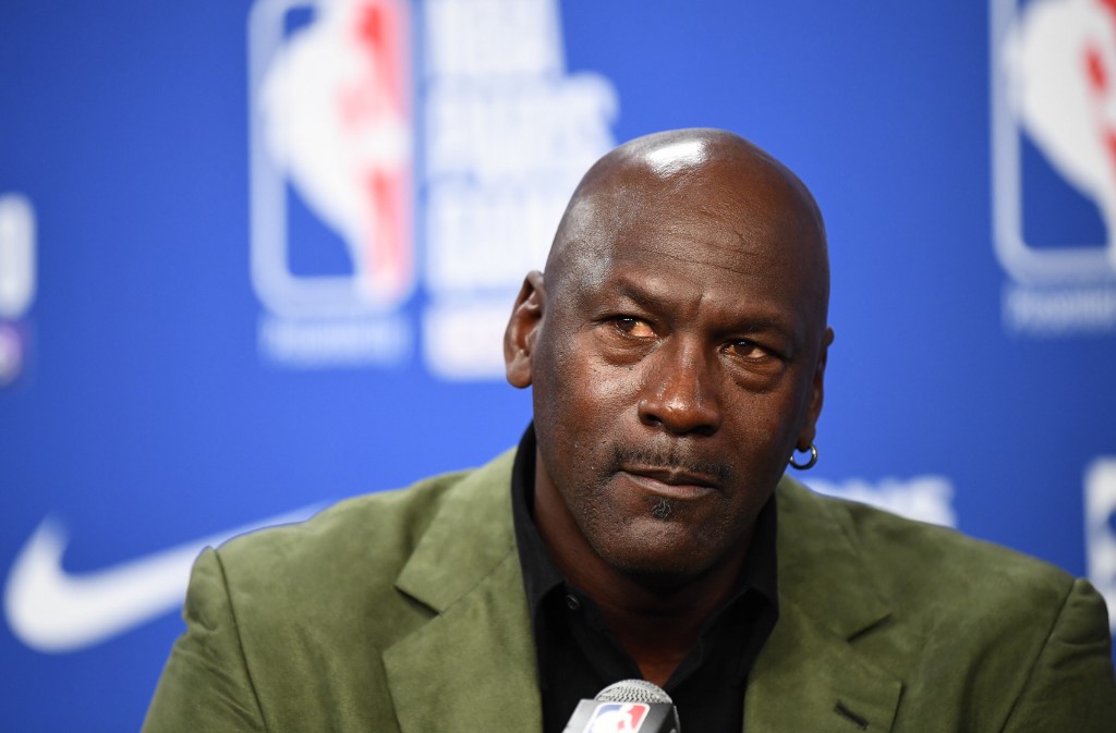 NBA傳奇人物Michael Jordan。 (AFP)