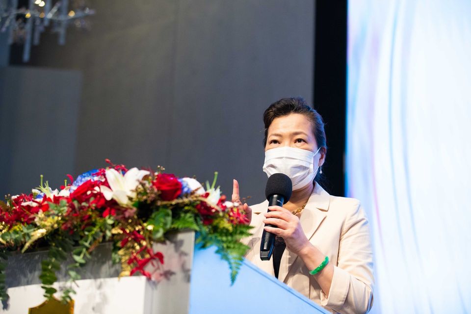 經濟部長王美花1日上網路節目專訪暢談振興券議題。（資料照/經濟部提供）