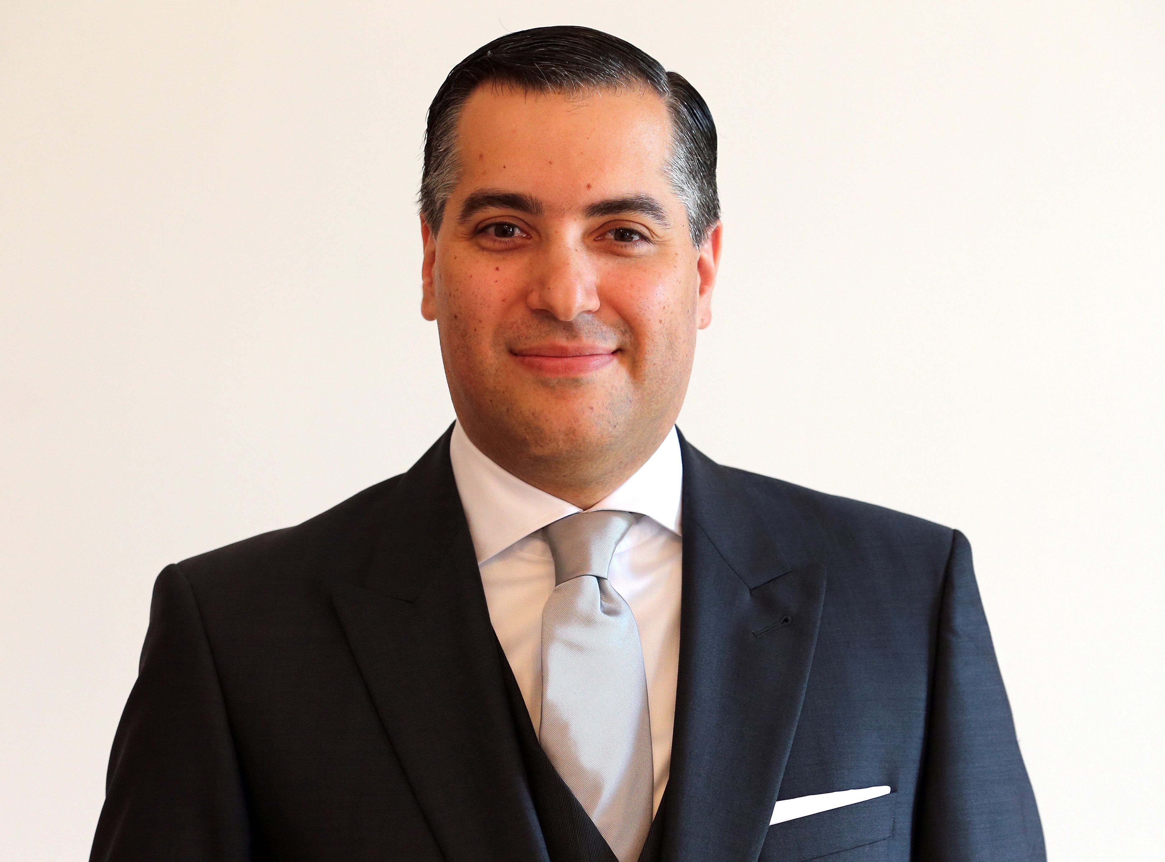 黎巴嫩新任總理指定人選阿迪布(Mustapha Adib)26日因籌組新內閣失敗而自請換人。(美聯社/達志影像)
