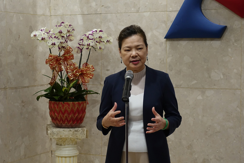 王美花指出，政府每週都會統計口罩進出口的情形，在進口方面，大部分都是來自中國，另外，政府也會監控目前市場流通情形，是否有非醫療口罩標示為醫療用口罩。(圖：中央社)