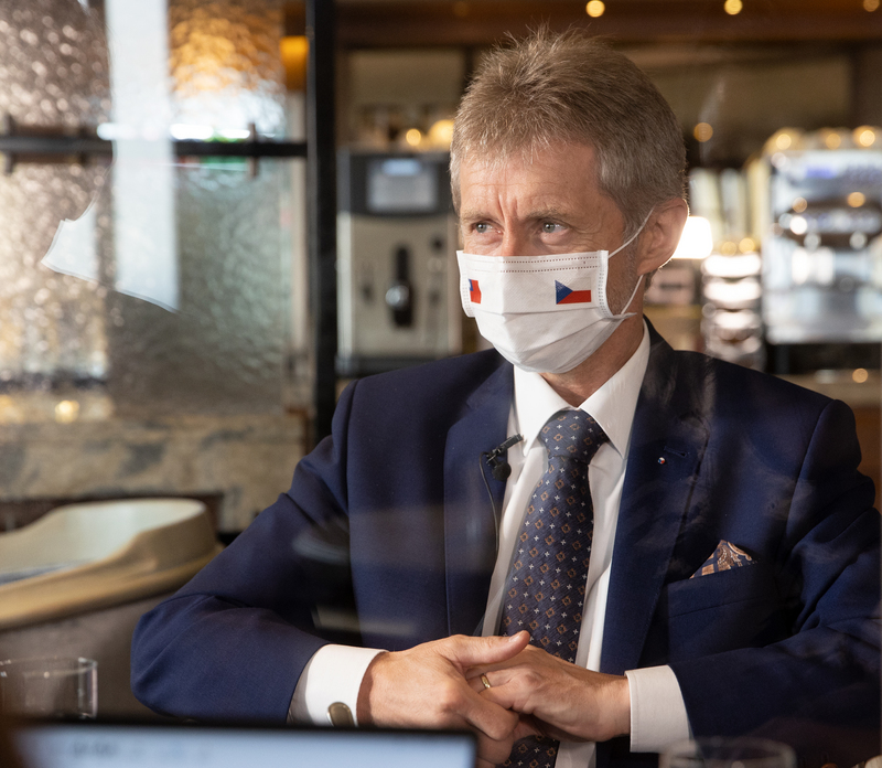 捷克參議院議長維特齊(Miloš Vystrčil)順利訪台，為歐洲與台灣關係跨出一大步。(圖：中央社)