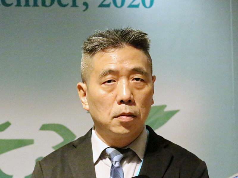 針對共軍擾台動作，國防安全研究院國防戰略暨產業研究所所長蘇紫雲表示，中共這次以「短時間、多批次、海空協同、政軍宣傳」的模式展開軍事挑釁，採灰色衝突作法，以展現對美國國務院次卿訪台的不滿。 (央廣記者王照坤 攝)