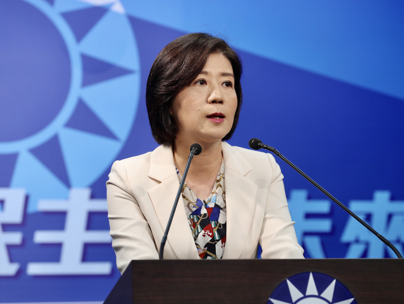 國民黨文傳會主委王育敏。(圖:中央社檔案照片)
