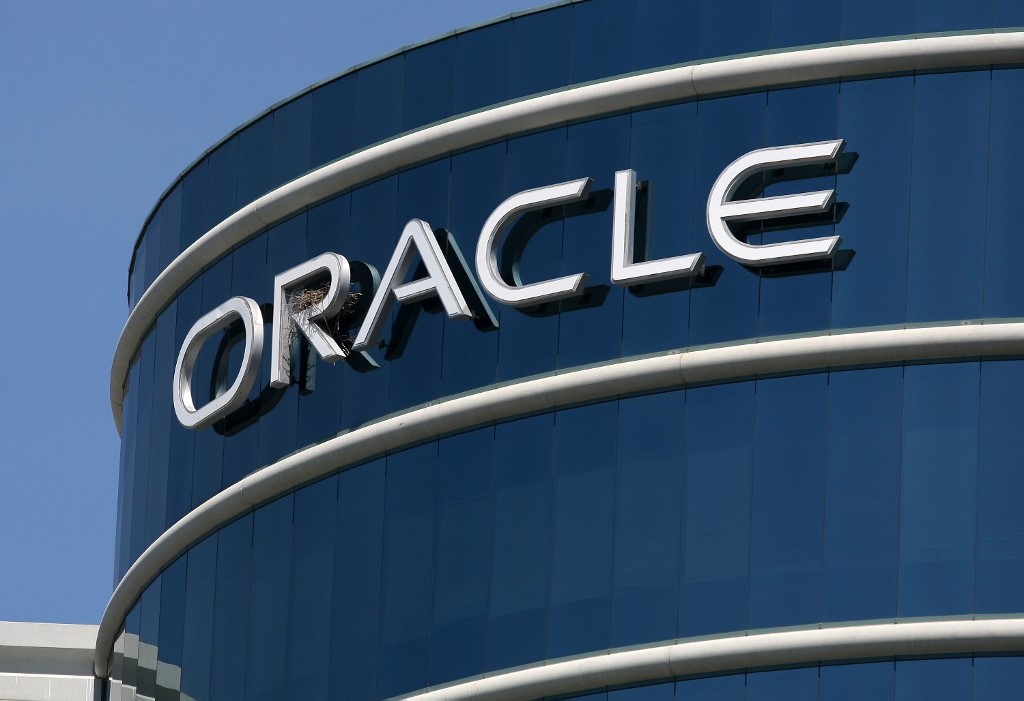 甲骨文公司(Oracle Corp)。 (AFP)
