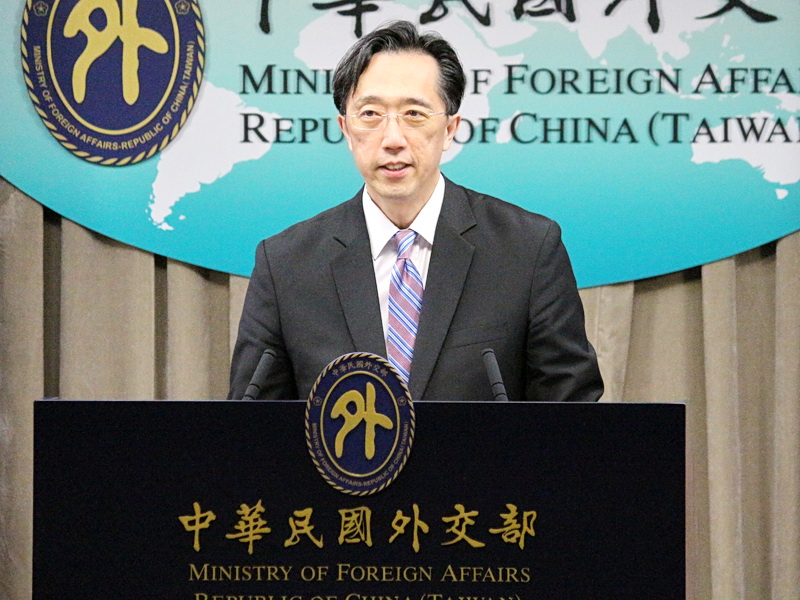 外交部北美司司長徐佑典15日表示，美國國務院次卿克拉奇訪台一事定案後就會說明 (央廣記者王照坤 攝)
