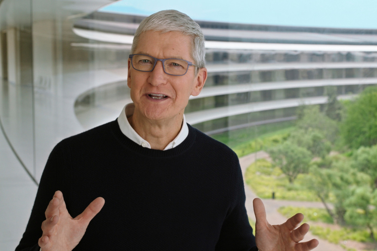 蘋果執行長庫克(Tim Cook)在微博表示，蘋果將對北京和週遭河北省的洪災救援工作捐款。 (圖:蘋果公司/檔案照片)
