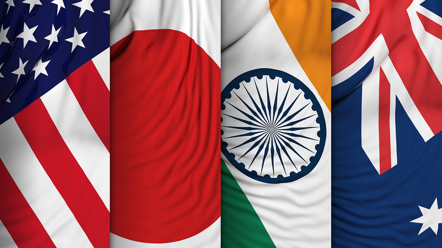 日本、美國、澳洲和印度組成的「四方安全對話」。 (網路圖片)