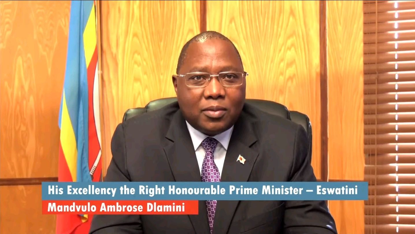 友邦史瓦帝尼總理戴安伯(Ambrose Dlamini)在會議上說，納台灣入聯合國是實現聯合國「不遺漏任何人」此一承諾的關鍵一步。(圖:翻拍自UNTV)