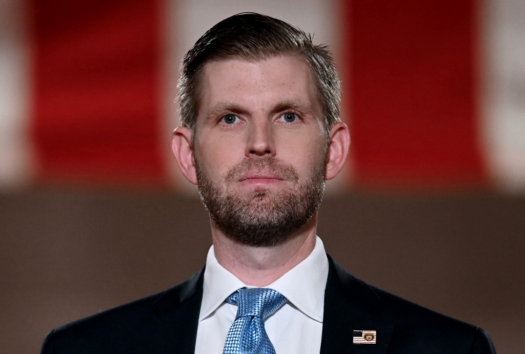 美國總統川普次子艾瑞克(Eric Trump)。 (AFP)