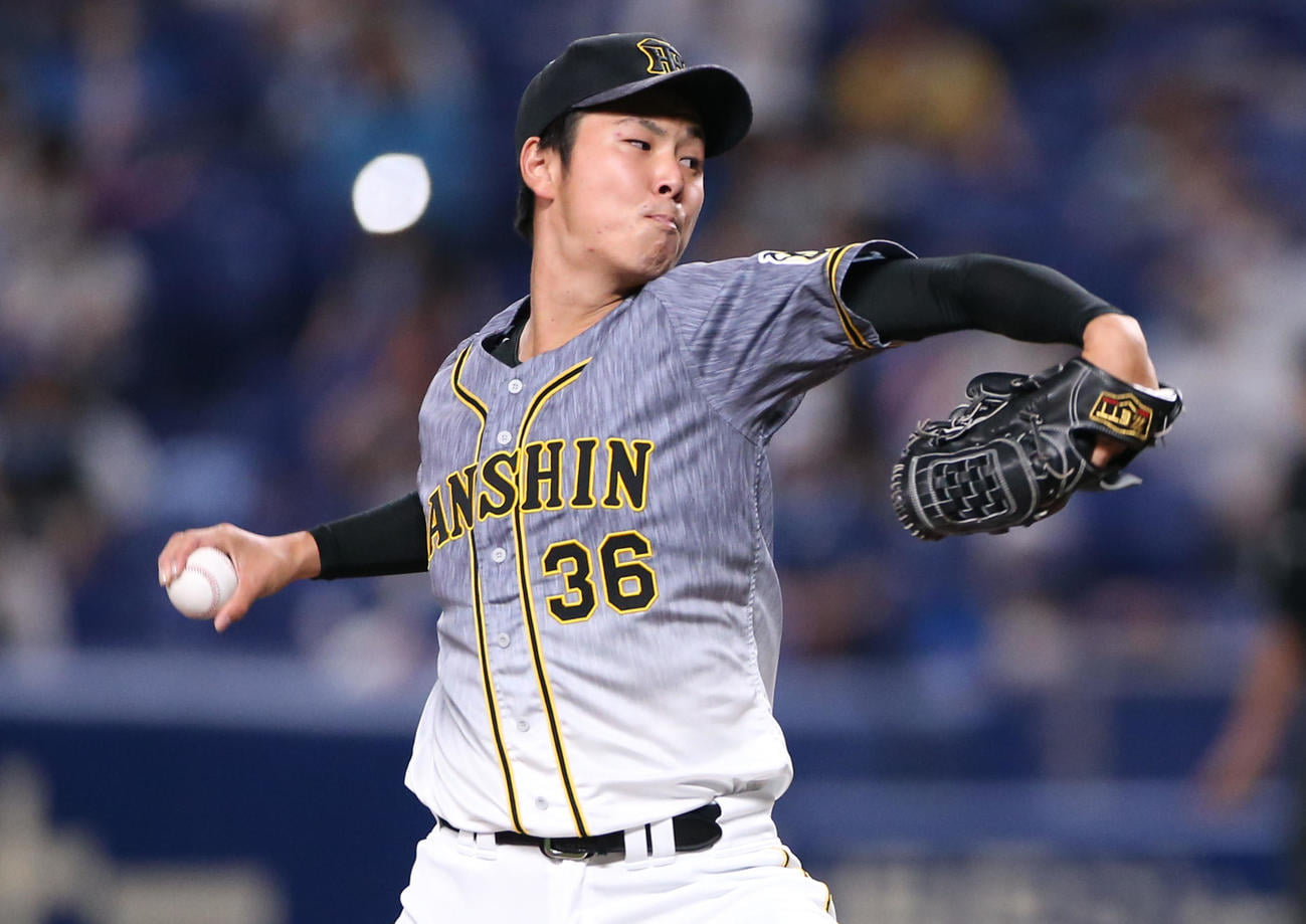 日本職業棒球阪神虎隊25日表示，22歲投手濱地真澄確診感染武漢肺炎，目前已隔離。(圖：臉書)