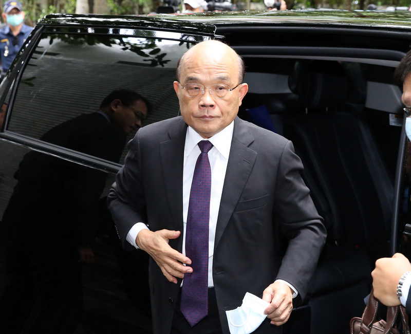 政院長蘇貞昌30日表示，美豬、美牛問題不是在這個會報上討論，而是在衛福部的諮議會議中，由專家學者討論。(圖：中央社)