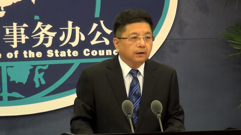 中國大陸國台辦發言人馬曉光(資料照片/中央社)