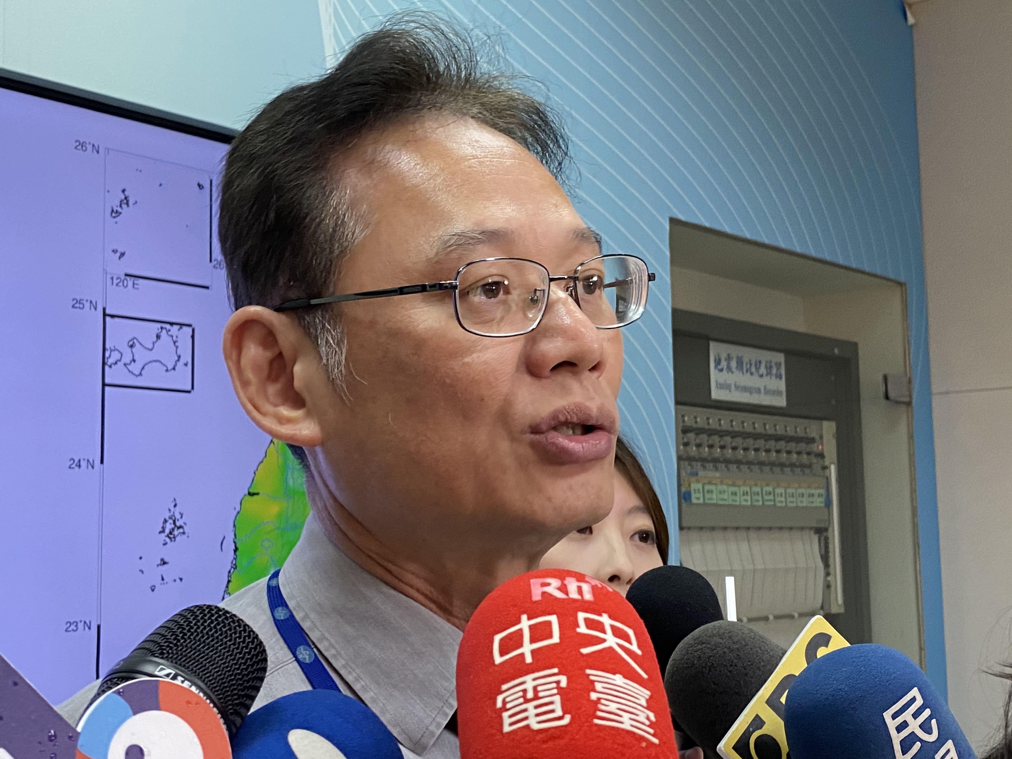中央氣象局地震測報中心主任陳國昌。(資料照片/吳琍君攝)
