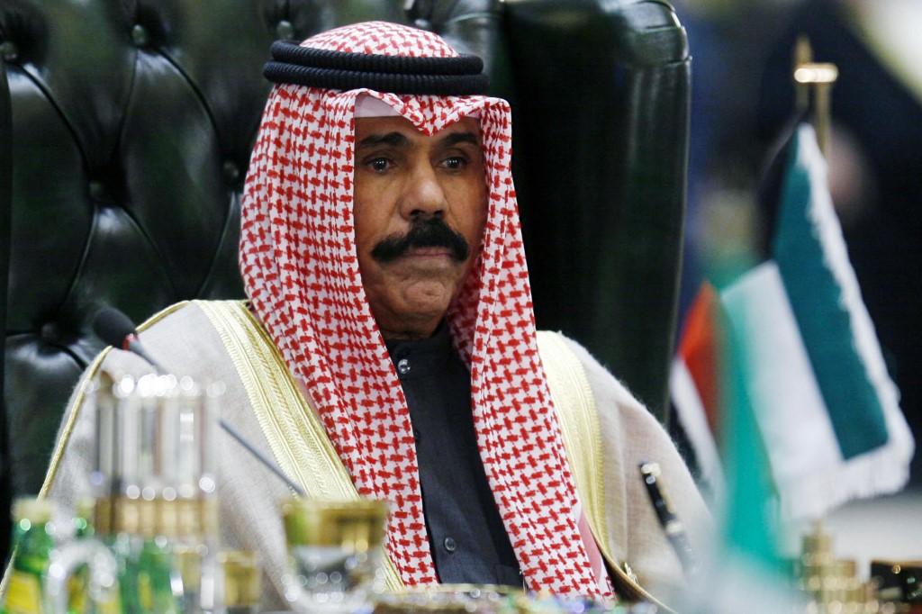 科威特王儲納瓦夫．薩巴赫(Sheikh Nawaf al-Ahmad al-Sabah)。 (AFP)