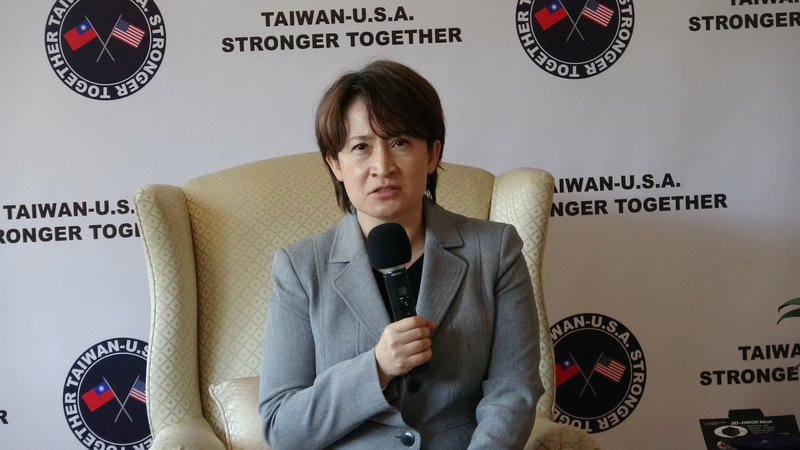 總統蔡英文宣布將放寬美牛美豬進口限制已1個多月，但美國貿易代表署尚未就台美能否展開貿易談判做出回應。對此，駐美代表蕭美琴表示，持續與美方溝通。(圖:中央社)