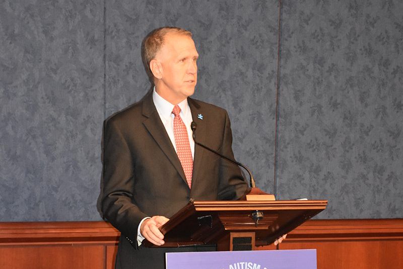 美參議員提里斯(Thom Tillis)。 (圖:取自提里斯臉書)