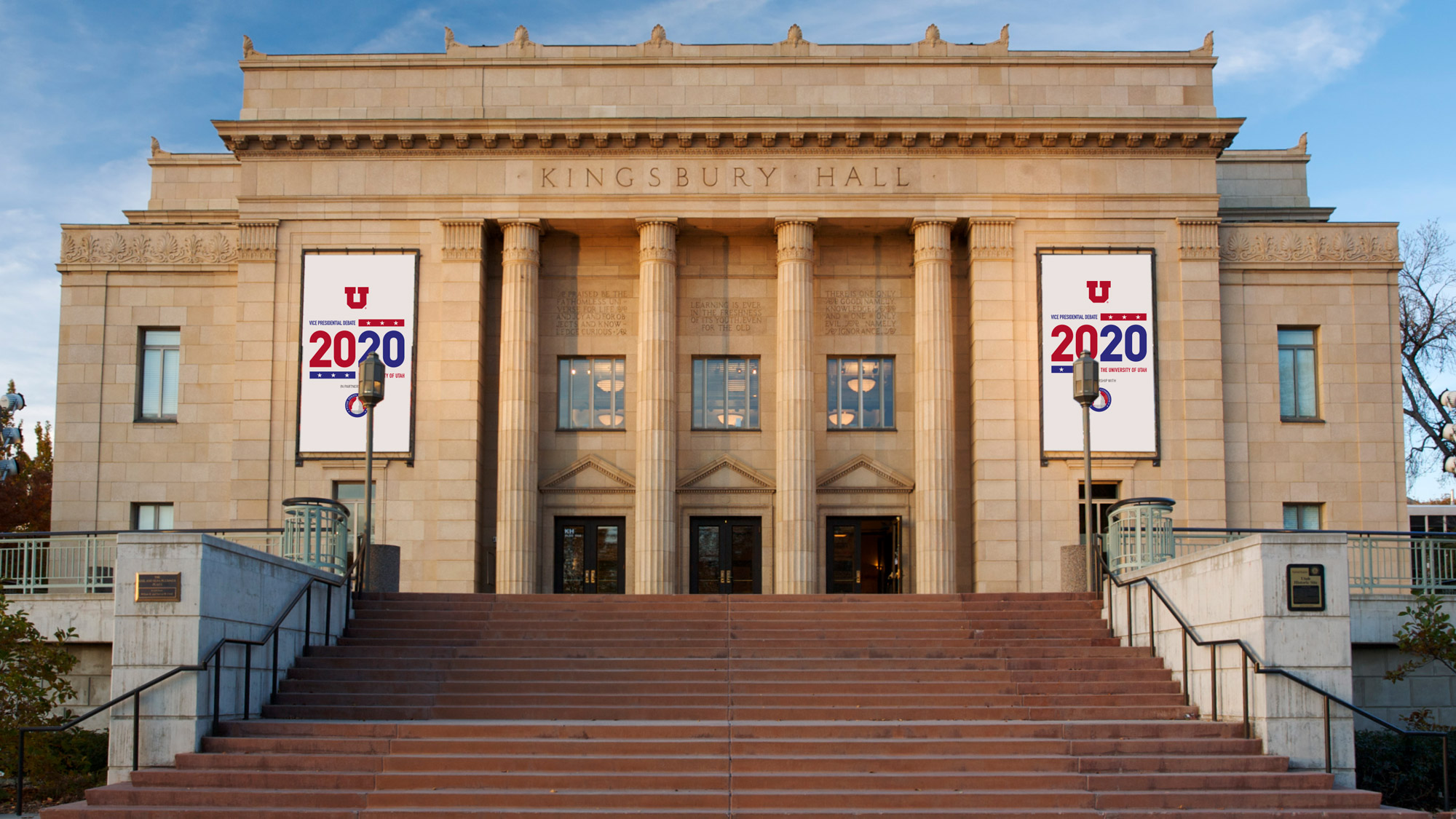 美國總統大選唯一場的副總統辯論會7日將在猶他州大學(University of Utah)舉行。(圖：取自猶他州大學官網)