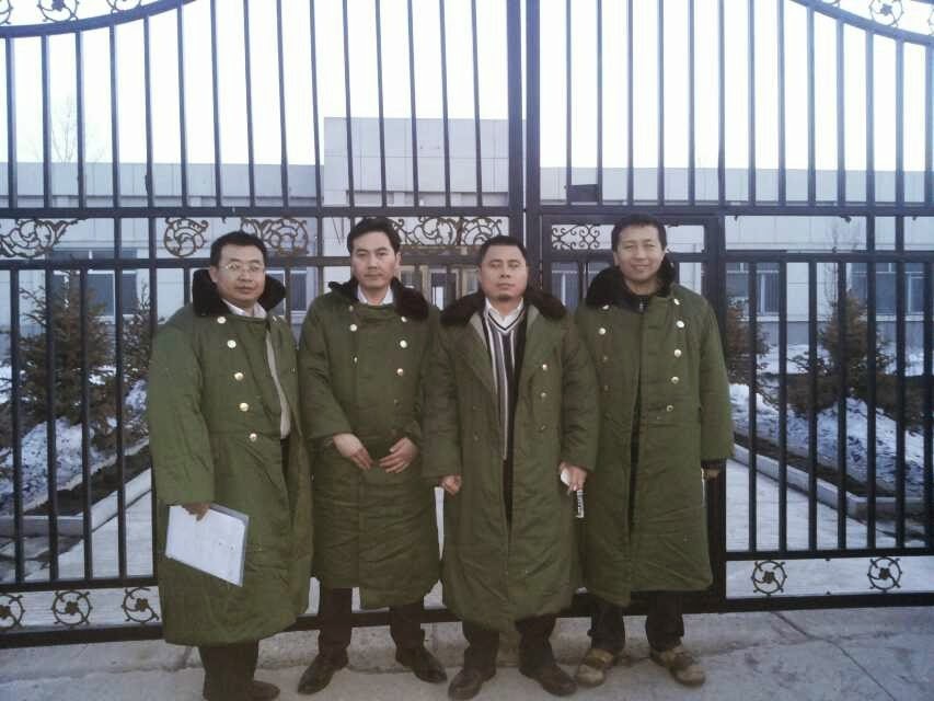 建三江事件是中國公民維權運動的高峰，在習近平掌權後，民間日益失去行動空間。照片中左起江天勇、張俊傑、王成、唐吉田。(圖片：向莉提供)