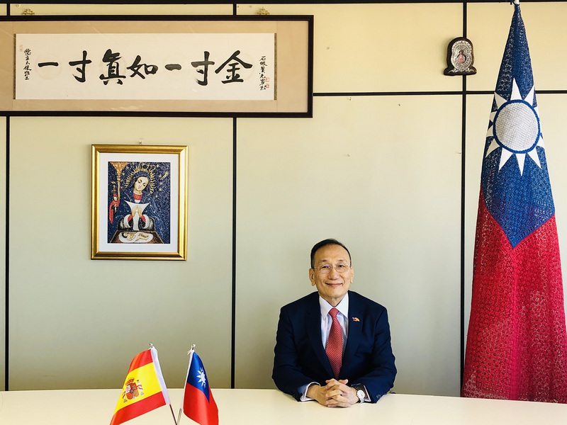 駐西代表劉德立（駐西班牙代表處提供）