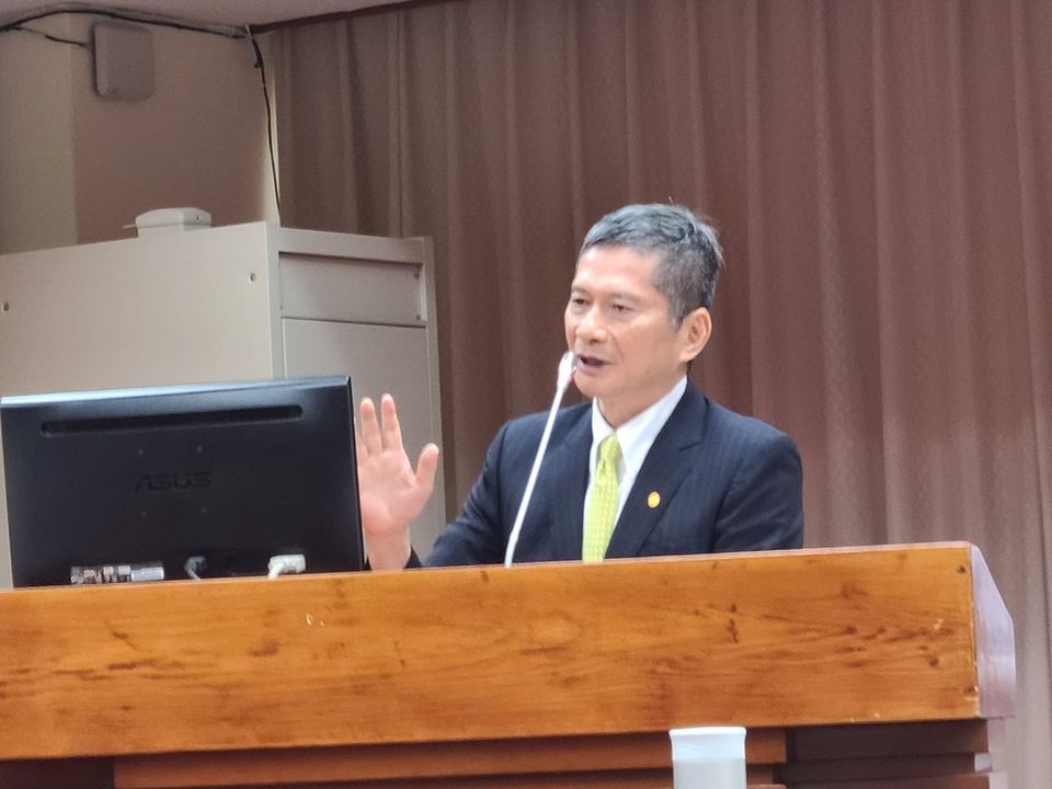 文化部長李永得。(江昭倫 攝)