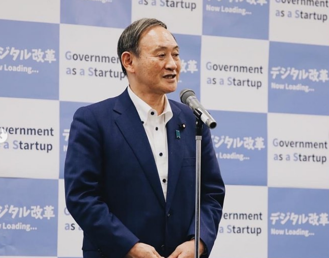 日本首相菅義偉祝賀拜登，日美將合作確保印太自由和平。(臉書)