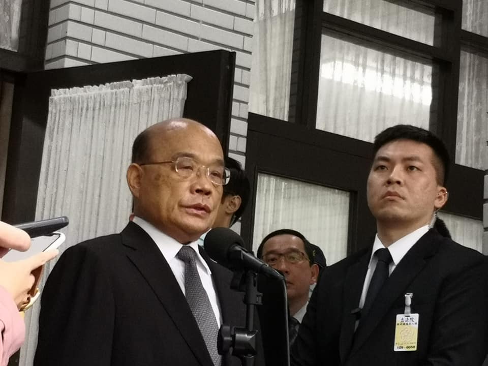 行政院長蘇貞昌20日將第4度赴立法院提出施政報告並備質詢。（劉玉秋攝）