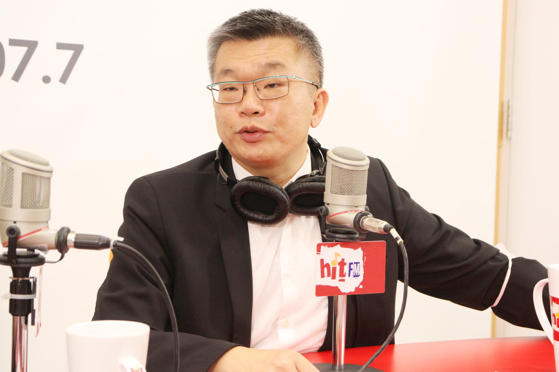 立法院副院長蔡其昌接受廣播節目專訪，直言萊豬政策不會轉彎。（圖：《周玉蔻嗆新聞》製作單位提供)