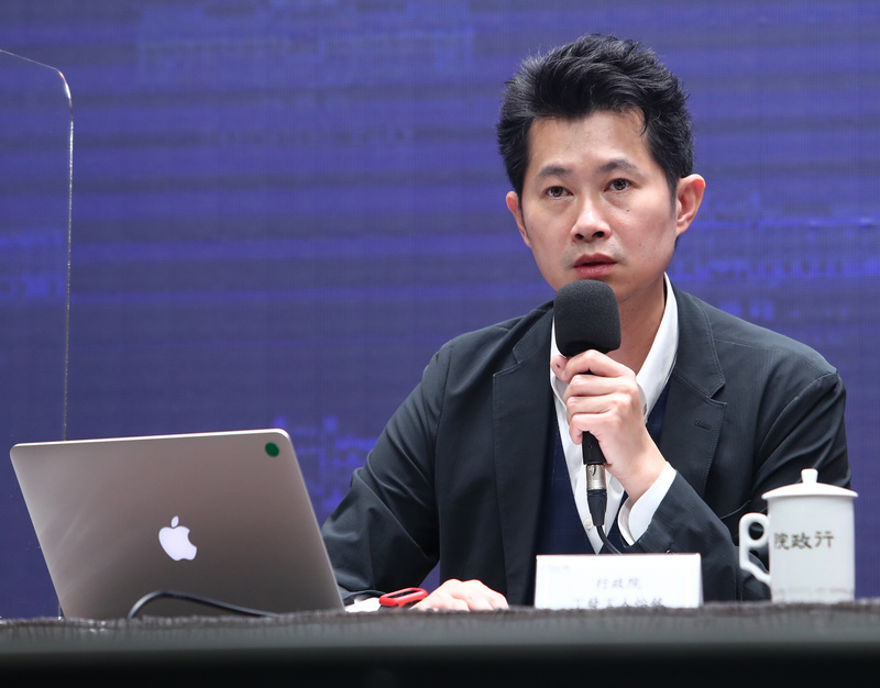 行政院發言人丁怡銘(資料照片/中央社)