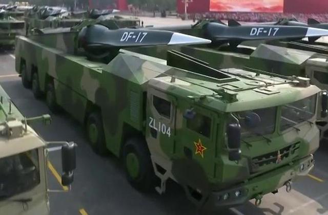 南早：共軍東南沿海部署東風17飛彈(圖取自百度)