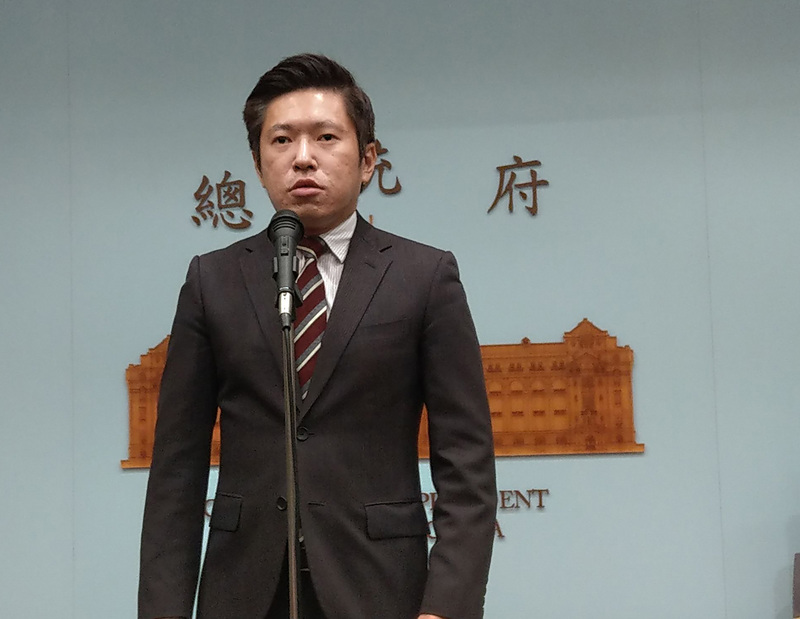 總統府發言人張惇涵回應媒體詢問時表示，蔡英文總統目前沒有內閣改組的規劃，這是特定人士的不實操作，心態可議，也沒有討論的價值。(圖：中央社)