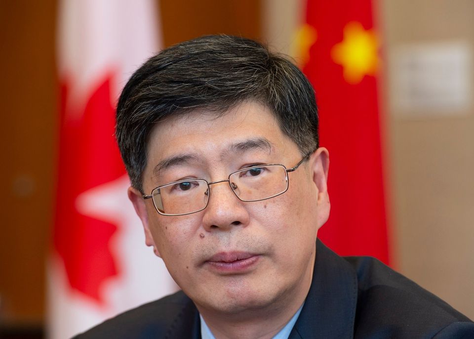 中國駐加拿大大使叢培武(Cong Peiwu) (美聯社/達志影像)