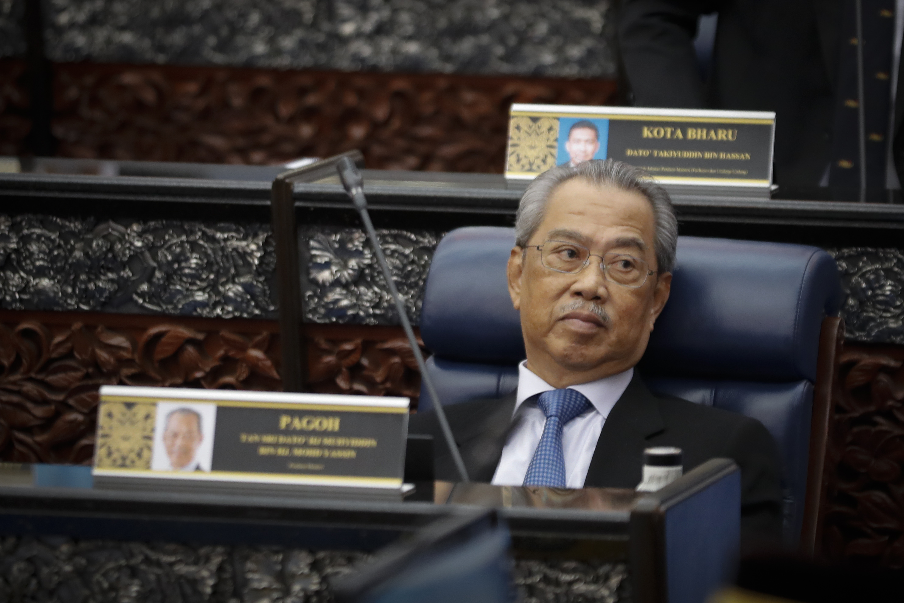 馬來西亞首相慕尤丁(Muhyiddin Yassin) (美聯社/遠志影像)