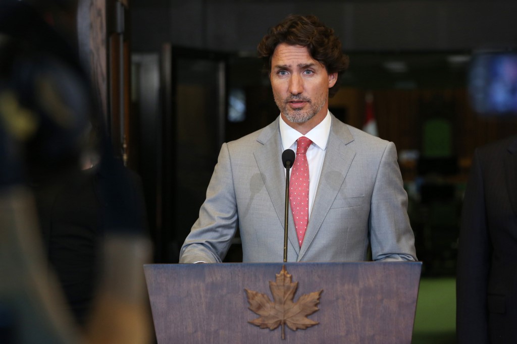 加拿大總理杜魯道(Justin Trudeau)。 (AFP)