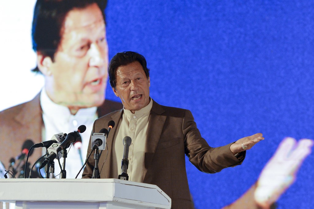 巴基斯坦總理伊姆蘭汗(Imran Khan) (資料照片/AFP)